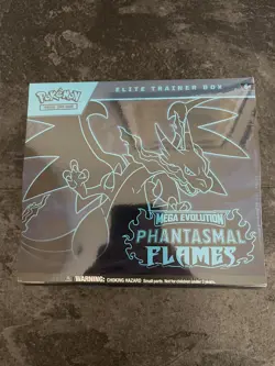 Pokemon TCG Mega Evolutions ETB Phantasmal Flames New and Factory Sealed ✅ - Image 1