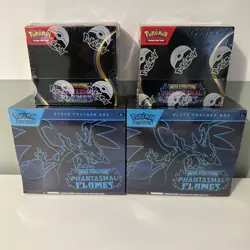 Pokemon Phantasmal Flames Booster Box x 2 and ETB x 2 - New Sealed - Image 1