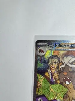 Pokemon TCG Arven's Mabosstiff EX #235/182 Sv10: Destined Rivals SIR LP - Image 3