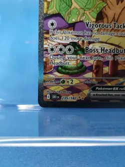 Pokemon TCG Arven's Mabosstiff EX #235/182 Sv10: Destined Rivals Sir NM - Image 4