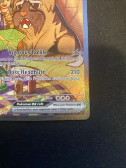 Pokemon TCG Arven's Mabosstiff EX #235/182 Sv10: Destined Rivals SIR LP - Image 4