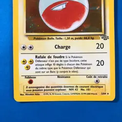 Pokemon TCG Electrode Holo Rare Card 2/64 Jungle Set 1999 LP+ - Image 3