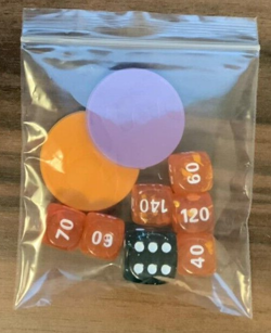 Charizard EX League Battle Deck Damage Dice + Condition Counters - Pokemon TCG - Image 2