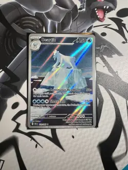 Pokemon Beartic TCG Illustration Rare Card 110/086 SV Black Bolt English Edition - Image 1
