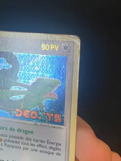 CARTE POKEMON RAYQUAZA 22/107 FR HOLO REVERSE EX DEOXYS - BE - Image 3