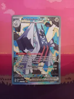 Pokemon Card Archaludon ex 241/191 Special Illustration Rare Surging Sparks NM - Image 1