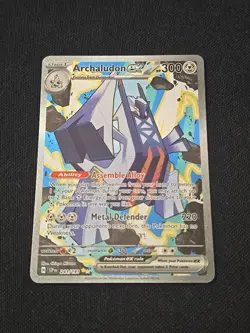 Archaludon ex 241/191 Sv08: Surging Sparks SIR Holo Pokemon TCG Near Mint - Image 1