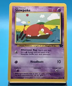 Slowpoke 67/82 Non Holo Team Rocket - Pokemon Card - Image 1