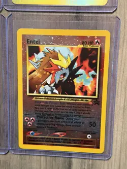 Pokemon TCG Vintage 4 Card Promo Lot - Ho-Oh (Japanese) + Treecko + Mew + Entei - Image 3