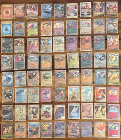 Pokemon TCG 72 Card Lot - V, VSTAR, ex, Mega ex, Full Art, Gold, ACE Spec - Image 1