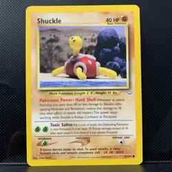 Pokemon Neo Revelation Shuckle Card 51/64 Regular NM - Image 1