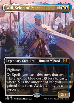 Will, Scion of Peace (Borderless Alternate Art) [Wilds of Eldraine] - Image 1