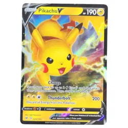 Pikachu V 043/185 Vivid Voltage Near Mint Englisch Farbenschock Pokemon Karten - Image 1