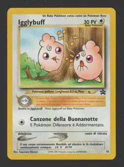Igglybuff Wizards Black Star Promos 36 ITA – Carta Pokemon Promo - Image 1
