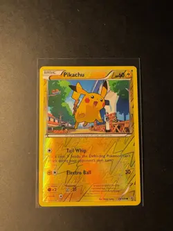 POKEMON PIKACHU 20/108 REVERSE HOLO ROARING SKIES 2015 POKEMON LP - Image 1