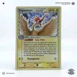 RAPASDEPIC Especes Delta 18/100 Ex Gardiens de Cristal VF FR Carte Pokemon - Image 2