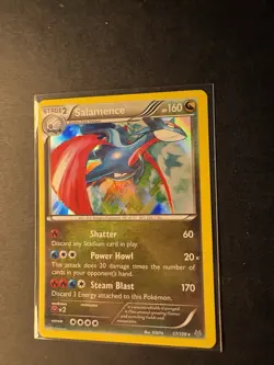 2015 Pokemon XY Roaring Skies 57/108 Salamence Holo - Image 2
