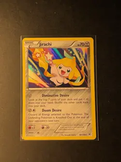 Pokemon Card Jirachi Roaring Skies Holo Rare 42/108 Near Mint - Image 1
