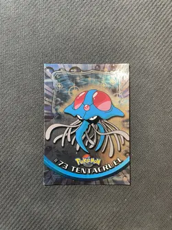 Carte Pokemon Tentacruel #73 Foil TOPPS Serie 1 Francais Ultra Rare - Image 1