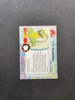 Carte Pokemon Empiflor #71 Foil TOPPS Serie 1 Francais Ultra Rare - Image 2
