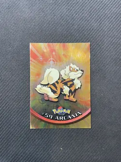 Carte Pokemon Arcanin #59 Foil TOPPS Serie 1 Francais Ultra Rare - Image 1