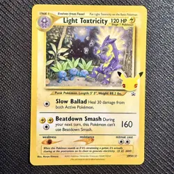 Light Toxtricity - SWSH137 - Promo - Celebrations - Pokemon TCG - Holo - Image 4