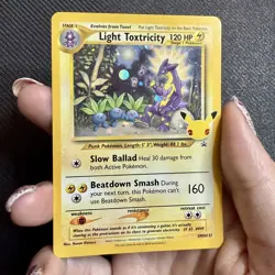 Light Toxtricity - SWSH137 - Promo - Celebrations - Pokemon TCG - Holo - Image 1