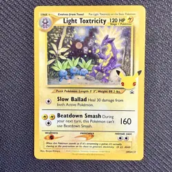 Light Toxtricity - SWSH137 - Promo - Celebrations - Pokemon TCG - Holo - Image 2