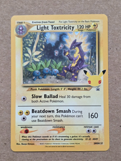 Light Toxtricity SWSH137 Cosmo Promo Celebrations Pokemon TCG - Image 1