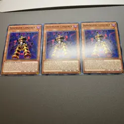 Yu-Gi-Oh! 3X Dimension Conjurer Common 1st Edition BACH-EN002 NM/M - Image 1