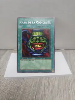 Olla De La Codicia Spanish LDD-S119 Yugioh Common NM Pot Of Greed 1st Ed LOB - Image 1