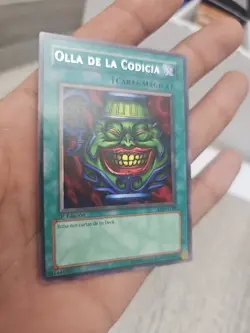 Olla De La Codicia Spanish LDD-S119 Yugioh Common NM Pot Of Greed 1st Ed LOB - Image 5