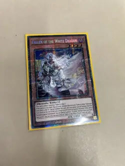 Yugioh BPRO-en024 Fallen Of The White Dragon Starlight Rare 1st edition - Image 1