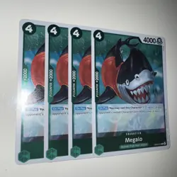 One Piece TCG EB04-018 Megalo X4 Playset Card Game CCG English - Image 2