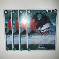 One Piece TCG EB04-018 Megalo X4 Playset Card Game CCG English - Image 5
