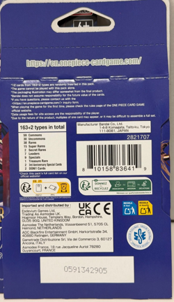 6x One Piece OP14 -THE AZURE SEA’S SEVEN -Sleeved Blister Booster Packs Lot of 6 - Image 3
