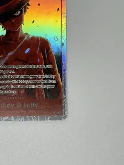 Bandai One Piece Card Game Monkey D Luffy OP12-015 SR Foil Character Card - Image 3