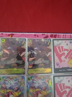 One Piece TCG Alt Art Big Mom Pirates Deck Sleaved Up With Playmat - Image 4