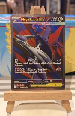 TCG Pokemon MEGA LATIAS EX - Mega Evolution - 163/132 (Ultra Rare) NM - Image 1