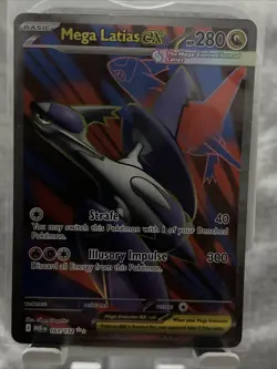 Mega Latias EX 163/132 Mega Evolution Ultra Rare - Pokemon TCG Card - Image 1
