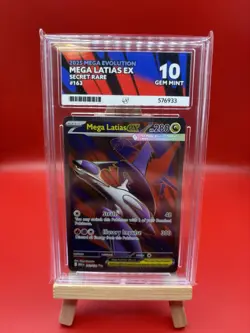 Mega Latias EX 163/132 Secret Rare Mega Evolutions Pokemon TCG - Ace 10 - Image 1