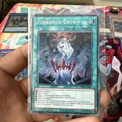 BPRO-EN067 Forbidden Crown Secret Rare 1st Edition YuGiOh - Image 2