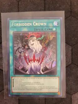 Forbidden Crown - BPRO-EN067 - Secret Rare YuGiOh - Image 1