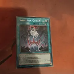 Forbidden Crown BPRO-EN067 Secret Rare NM Yugioh - Image 1