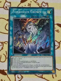 Forbidden Crown BPRO-EN067 Secret Rare NM Yugioh - Image 1