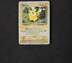 Pokemon Pikachu Legendary Collection Reverse Holo 86/110 - HP/DMG - Image 1