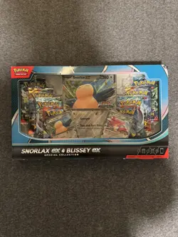 Pokemon TCG Snorlax EX & Blissey EX Special Collection Box - New Sealed - Image 1