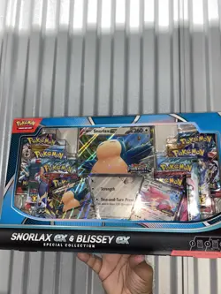 Pokemon Snorlax Ex & Blissey Ex Special Collection Box (NEW & SEALED) - Image 1