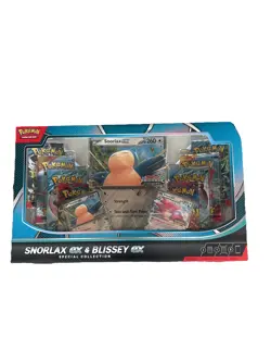 Pokemon Snorlax Ex & Blissey Ex Special Collection Box (NEW & SEALED) - Image 1