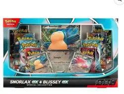 Pokemon Snorlax Ex & Blissey Ex Special Collection Box **NEW and SEALED** - Image 1